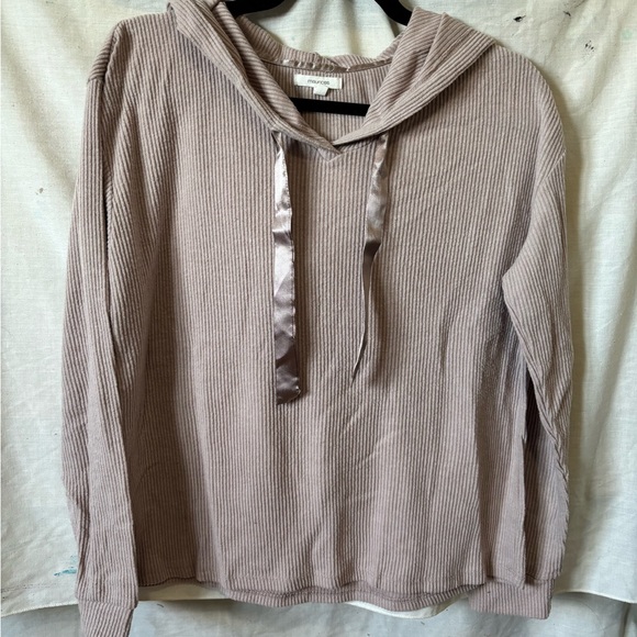 Cozy Ribbed mauve lounge set - Picture 2 of 5